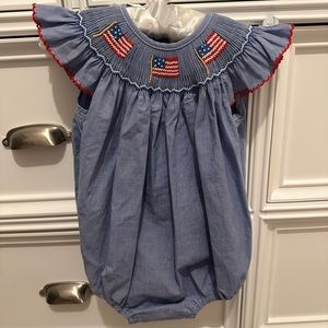Edgehill collections romper, size 6mo. Perfect condition